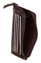 BURKELY Antique Cc Wallet Dark Brown