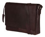BURKELY Vintage Messenger Bag Dark Brown BURKELY Vintage Messenger Bag Dark Brown