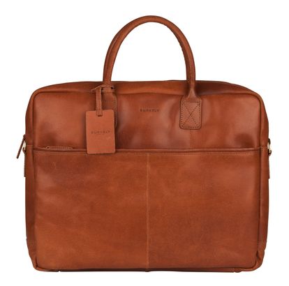 BURKELY Vintage Max Big Worker 17,3" Cognac