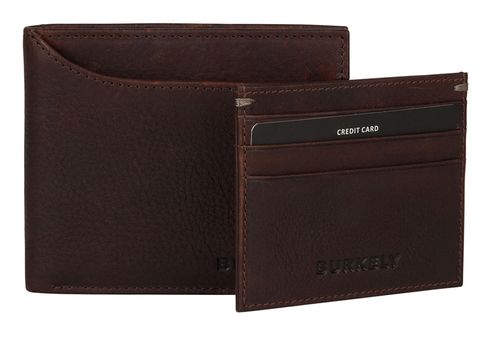 BURKELY Antique Avery Billfold Low CC Dark Brown