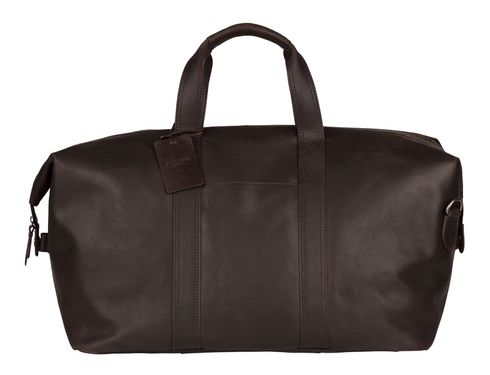 BURKELY Vintage Sem Weekender Dark Brown