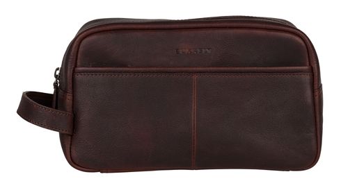 BURKELY Antique Avery Toiletry Bag Dark Brown