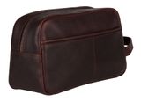 BURKELY Antique Toiletry Bag Dark Brown