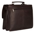BURKELY Vintage Scott Briefcase 2-Compartments Dark Brown BURKELY Vintage Scott Briefcase 2-Compartments Dark Brown