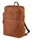 BURKELY Antique Zip Backpack 15,6" Cognac
