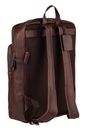 BURKELY Antique Zip Backpack 15,6" Dark Brown