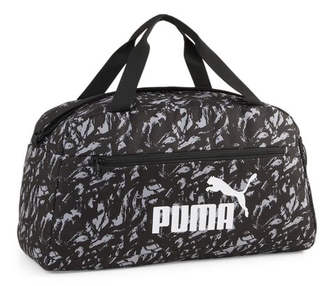 PUMA Phase AOP Sports Bag Puma Black - Concrete Gray - AOP