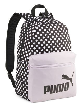 PUMA Phase AOP Backpack Puma Black - Polka Dot AOP