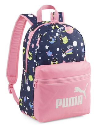 PUMA Phase Backpack S Puma Black - Space Cat AOP