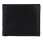 THE BRIDGE Ettore Wallet Nero Rutenio Scuro