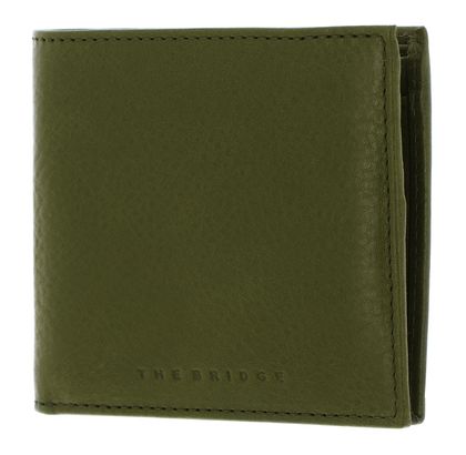 THE BRIDGE Ettore Wallet with Coin Pocket Cipresso DK Rutenio