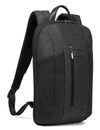 PIQUADRO Brief2 Slim Expandable Backpack M Black