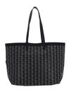 LACOSTE Zel Shopping Bag XL Mono Noir Beige