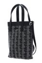 LACOSTE Zel Shopping Bag XS Mono Noir Beige LACOSTE Zel Shopping Bag XS Mono Noir Beige
