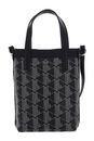 LACOSTE Zel Shopping Bag XS Mono Noir Beige LACOSTE Zel Shopping Bag XS Mono Noir Beige