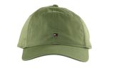 TOMMY HILFIGER TH Flag Soft 6 Panel Cap Faded Olive TOMMY HILFIGER TH Flag Soft 6 Panel Cap Faded Olive