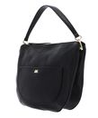 abro Leather Dalia Hobo Bag Clara L Black / Gold