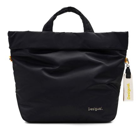 Desigual Nylon Shopping Bag Black