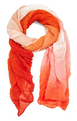 Desigual Foulard Flow Rectangle Naranja Mango