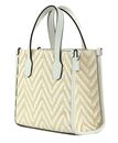 GUESS Silvana Two Compartment Mini Tote White GUESS Silvana Two Compartment Mini Tote White