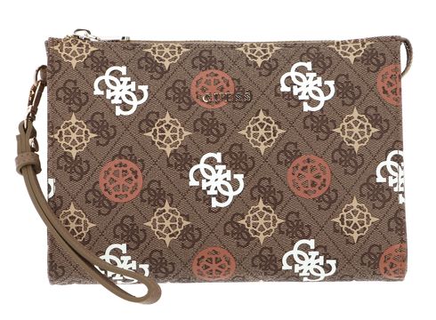 GUESS Pouch Brown Multi