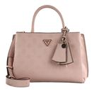 GUESS Jena Elite Luxury Satchel Pale Pink Logo