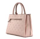 GUESS Jena Elite Luxury Satchel Pale Pink Logo