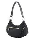 GUESS Eco Gemma Shoulder Bag S Black GUESS Eco Gemma Shoulder Bag S Black