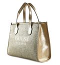 GUESS Silvana Two Compartment Mini Tote Gold GUESS Silvana Two Compartment Mini Tote Gold