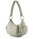 GUESS Eco Gemma Shoulder Bag S Taupe GUESS Eco Gemma Shoulder Bag S Taupe