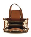 GUESS Silvana Two Compartment Mini Tote Cognac GUESS Silvana Two Compartment Mini Tote Cognac