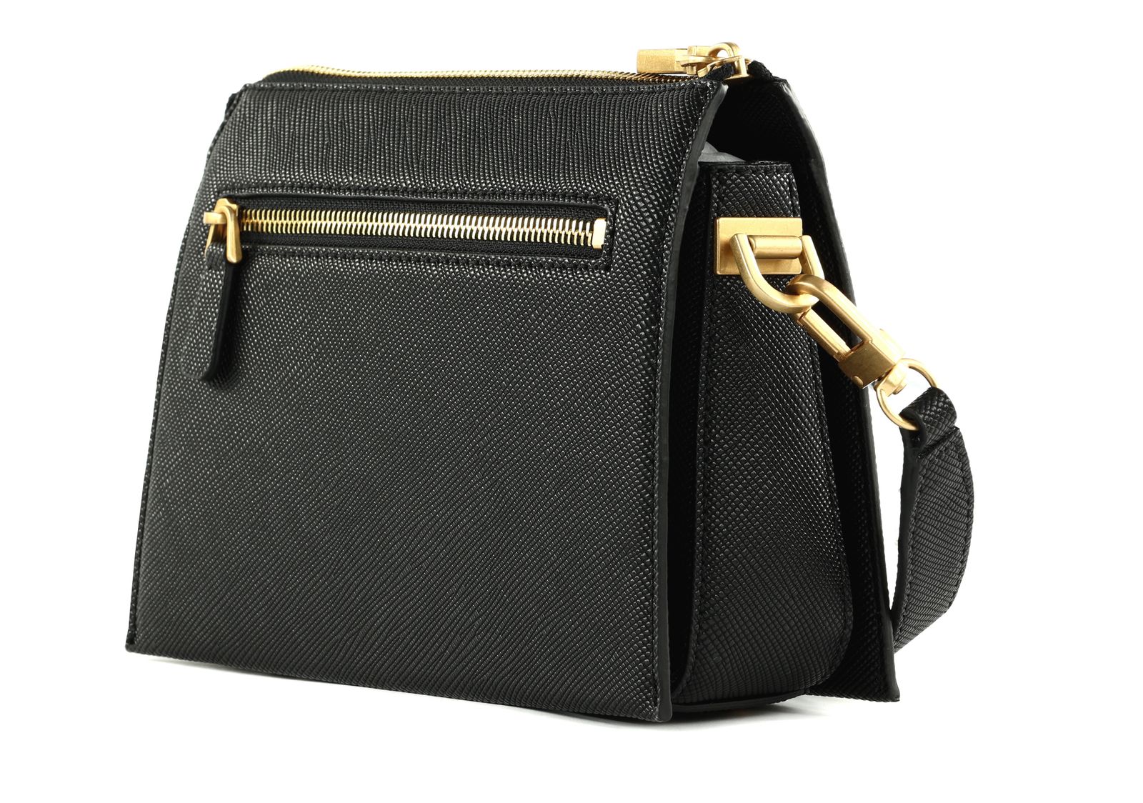 GUESS Tri Compartment Xbody Top Zip Black | Buy bags, purses 