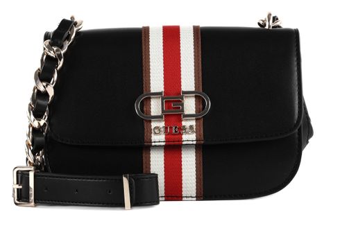 GUESS Nelka Crossbody Flap Black