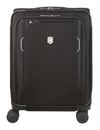VICTORINOX Werks Traveler 6.0 Expandable Softside Global Carry-On S Black VICTORINOX Werks Traveler 6.0 Expandable Softside Global Carry-On S Black