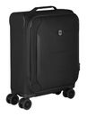 VICTORINOX Crosslight Expandable Global Softside Carry-On XS Black VICTORINOX Crosslight Expandable Global Softside Carry-On XS Black