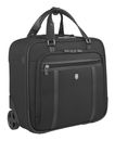 VICTORINOX Werks Professional Cordura Wheeled Business Brief Compact Black VICTORINOX Werks Professional Cordura Wheeled Business Brief Compact Black