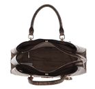 GUESS Eliette Logo Girlfriend Satchel Latte Logo