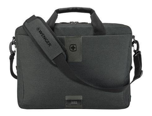 WENGER MX Eco Briefcase 16" Laptop Charcoal