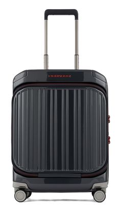 PIQUADRO PQ Light Cabin Spinner S Grey - Red