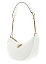 GUESS Giully Top Zip Shoulder Bag Ivory GUESS Giully Top Zip Shoulder Bag Ivory