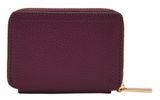 FOSSIL Logan Zip Around Card Case RFID Amethyst
