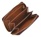 FOSSIL Logan Zip Around Card Case RFID Amethyst