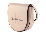 Calvin Klein Sculpted Saddle Bag Mini Pale Conch Calvin Klein Sculpted Saddle Bag Mini Pale Conch