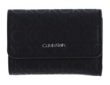 Calvin Klein CK Must Trifold_Epi Mono Wallet Black Epi Mono