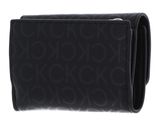 Calvin Klein CK Must Trifold_Epi Mono Wallet Black Epi Mono