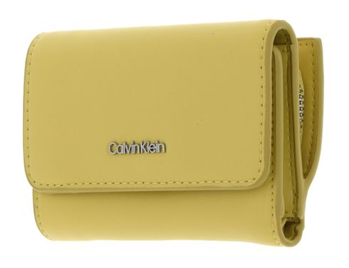 Calvin Klein CK Must Zip Trifold Wallet Acacia