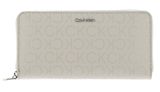Calvin Klein CK Must Zip Around Wallet_Epi Mono Stoney Beige Epi Mono