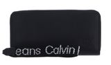 Calvin Klein Ultralight Zip Around Wallet with Wristlet Black