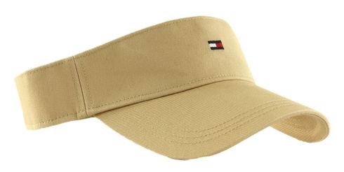 TOMMY HILFIGER Essential Flag Visor Cap Harvest Wheat