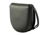 Calvin Klein Sculpted Saddle Bag Mini Black / Sharp Green